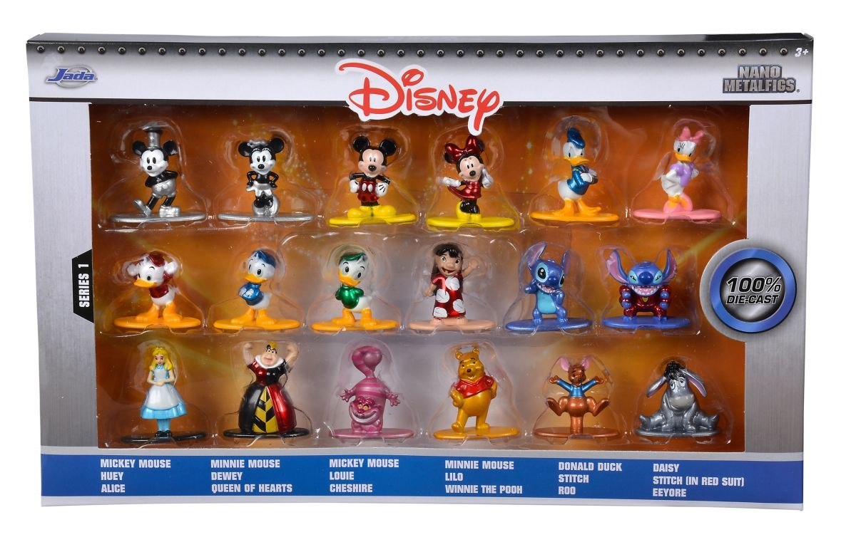 Jada Toys: Disney-Metallfiguren im 18er-Pack